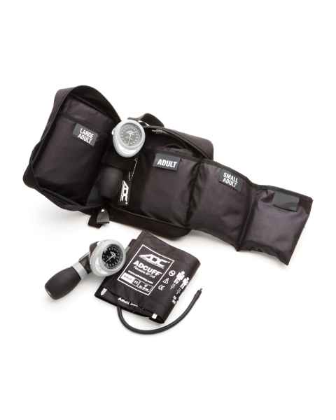 ADC 731-BK Multikuf™ Portable 3 Cuff Sphyg with Adcuff, Black