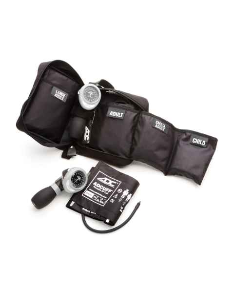 ADC 732-BK Multikuf™ Portable 4 Cuff Sphyg with Adcuff, Black