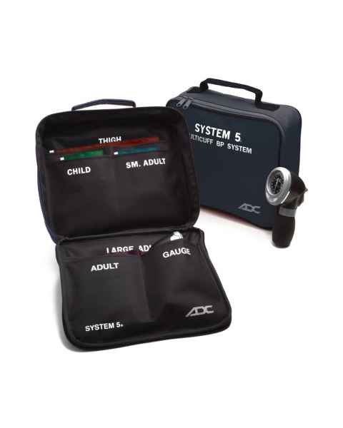 ADC 740-MCC1 System 5™ Portable 5 Cuff Sphyg with Adcuff+