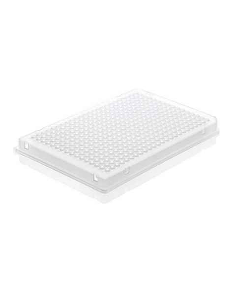 BrandTech 781345 PP 384-Well Transparent PCR Plates - Full Skirted