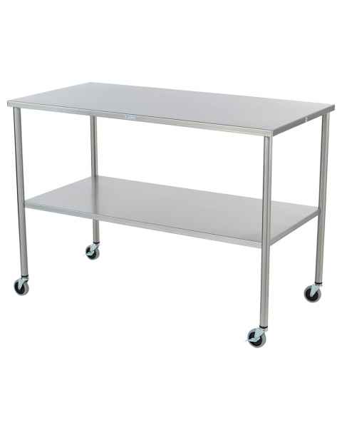 Blickman Stainless Steel Instrument Table With Shelf