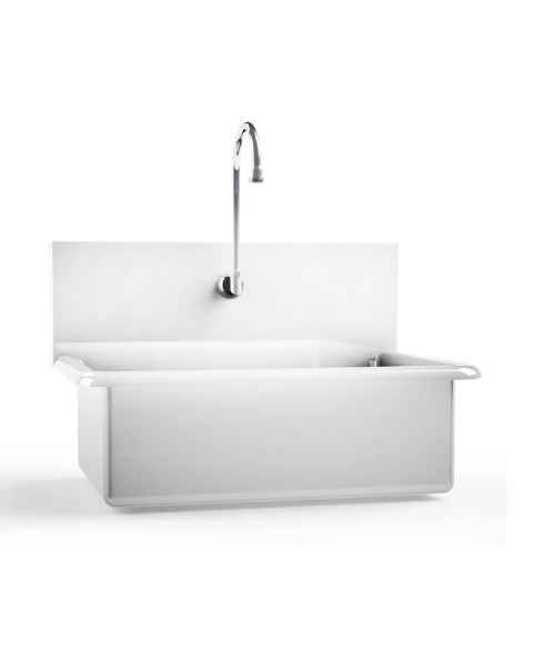 Single Station Windsor Scrub Sinks (One deep sink bowl, one scrub sink station)