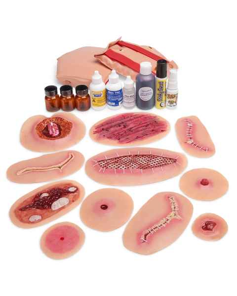 Simulaids Nursing Care Moulage Wound Kit