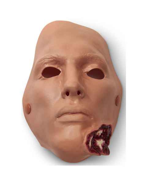 Life/form Moulage Wound - Jaw Wound - Bleeding Simulator