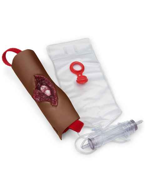 Life/form Moulage Wound - Compound Fracture - Humerus - Dark Simulator