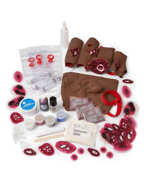 Multiple Casualty Wound Simulation Kit - Dark