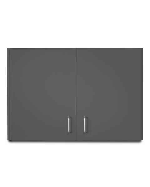 Clinton 8236 Classic Laminate Wall Cabinet with 2 Doors - 36" W x 24" H, Slate Gray