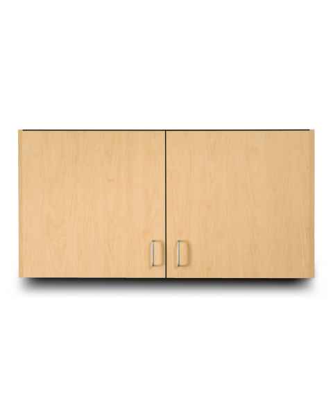 Clinton 8248 Classic Laminate Wall Cabinet with 2 Doors - 48" W x 24" H, Maple