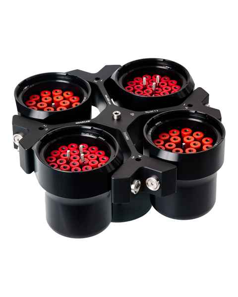 OHAUS 83041493 Blood Tube Package with R-S4X1000/4MIS Swing Out Rotor, 1 x 1000 mL Buckets, and Blood Tube Racks