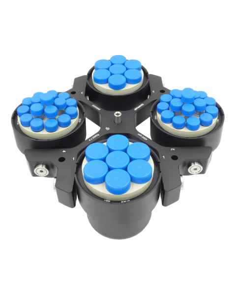 OHAUS 83041625 Cell Culture Package with R-S4X750/4MIS Swing Out Rotor, 1 x 750 mL Buckets, and Cell Culture Racks