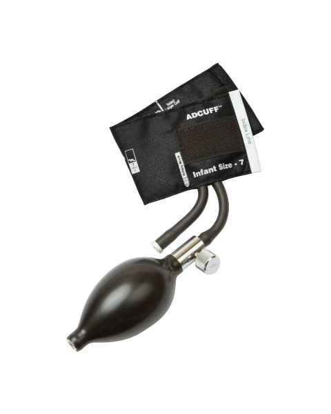 ADC 865-7IBK Adcuff™ Infant Sphyg Inflation System - Black
