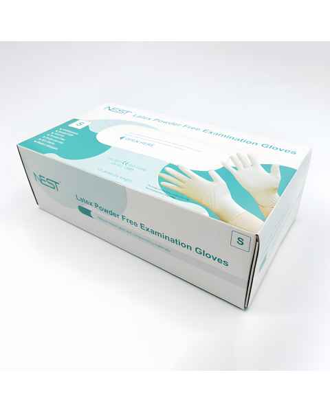 NEST Scientific 901011 Latex Examination Gloves - Packaging