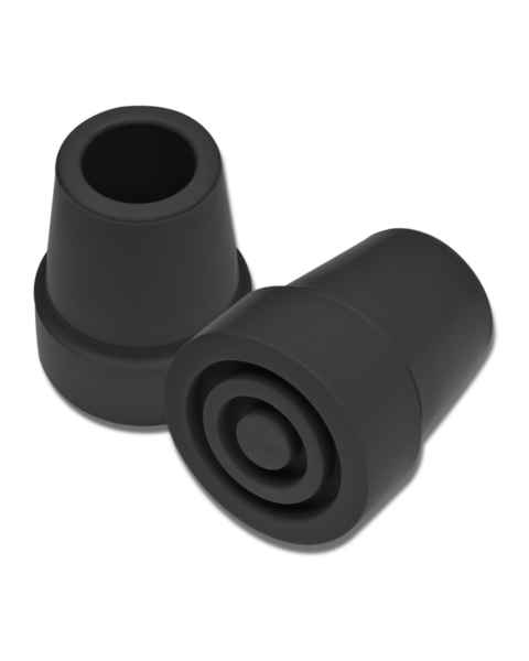 Lumex&reg; 9020 Replacement Tips for Aluminum Cane - Black