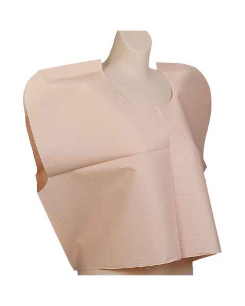 TIDI Products 910532 Choice Exam Capes - 30" x 21", Peach