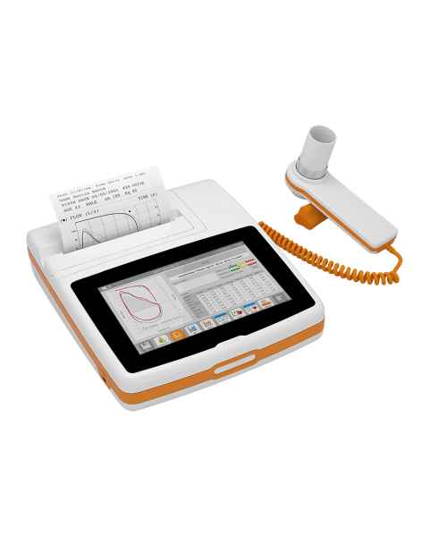 MIR 911080 Spirolab Portable Spirometer - Without Pulse Oximetry (FlowMIR® Disposable Turbine Flowmeter with Mouthpiece is Sold Separately)