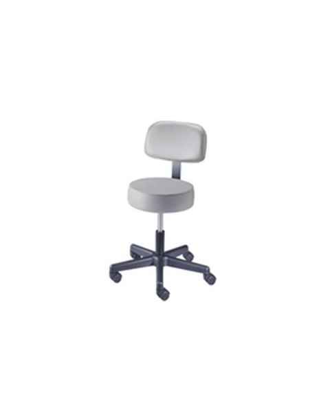 Value Plus Spinlift Stool with Backrest & Seamless Seat