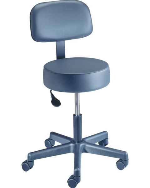 Value Plus Pneumatic Stool with Backrest