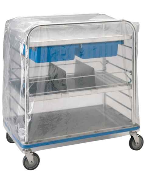 Pedigo Disposable Clear Cart Cover (Roll of 100) for CDS-147 Distribution Cart