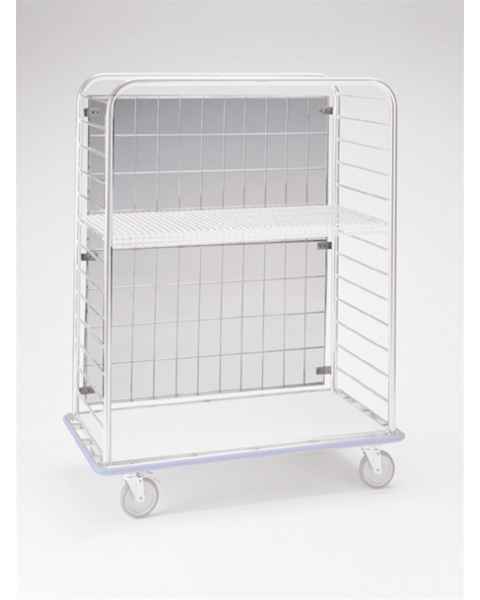 Pedigo Stainless Steel Wire Back - 2 x 3 Grid Size for CDS-147 Distribution Cart