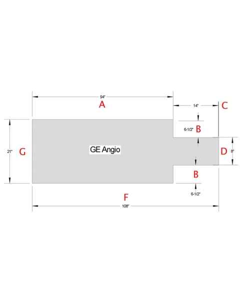 Ge Angio Foam Table Pad Ge 10821 01