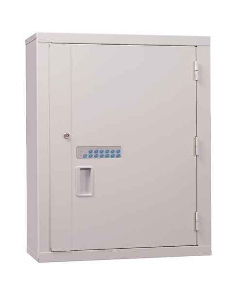 Lakeside High Security Narcotic Cabinet - Electric Lock, 1 Fixed Shelf & 2 Adjustable Shelves