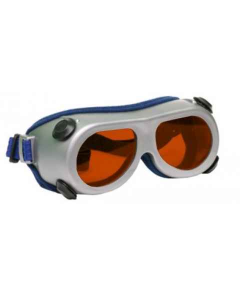 Flat Glass Model 55 Laser Glasses - Orange Lenses