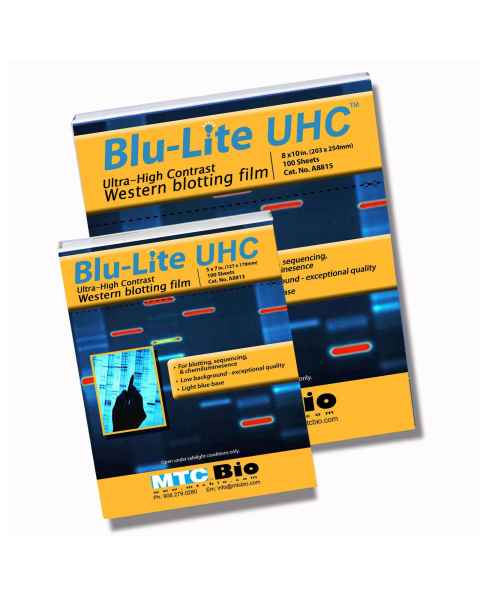 MTC Bio A8813 & A8815 Blu-Lite UHC Autoradiography Film