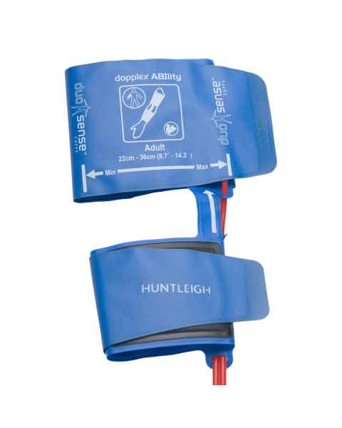 Huntleigh Healthcare ACC-VAS-023 Arm Cuff for Dopplex&reg; ABIlity, Standard - Right, Red