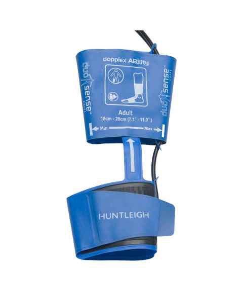 Huntleigh Healthcare ACC-VAS-024 Ankle Cuff for Dopplex&reg; ABIlity, Standard - Right, Black