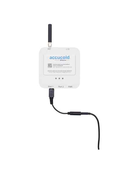 Accucold Wireless Environmental Temperature Monitoring Device - Front View