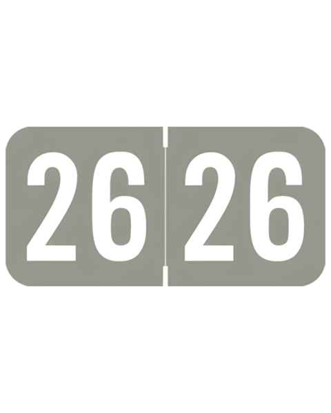 Arden Label ACYM-26-T4 ACME/S&W Compatible ACYM Series 2026 Year Labels - Size 3/4