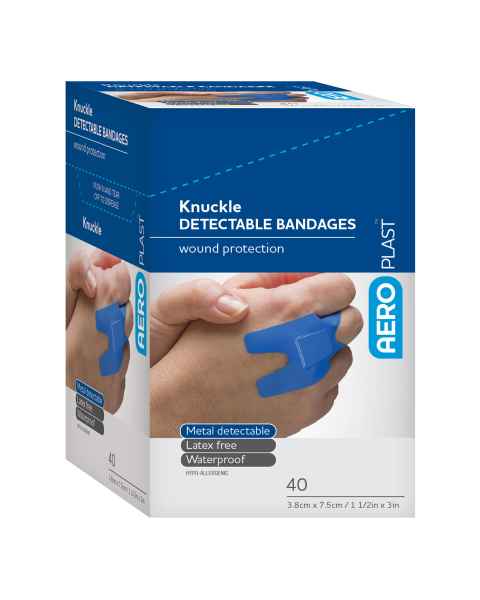 AERO Healthcare AD1003US AeroPlast™ Detectable Knuckle Bandages