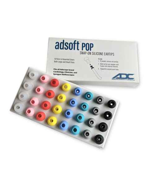 ADC ADSOFTKIT Adsoft™ POP Replacement Snap-On Silicone Eartips
