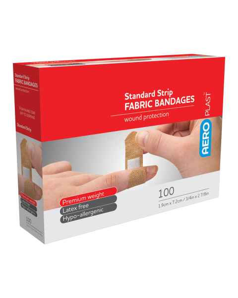 AERO Healthcare AFP501 AeroPlast&trade; Standard Fabric Strip Bandages