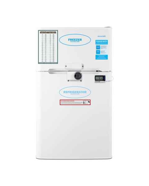 Accucold AGP34RFLCAL General Purpose Refrigerator-Freezer Combination, 3.2 Cubic Feet - Front View