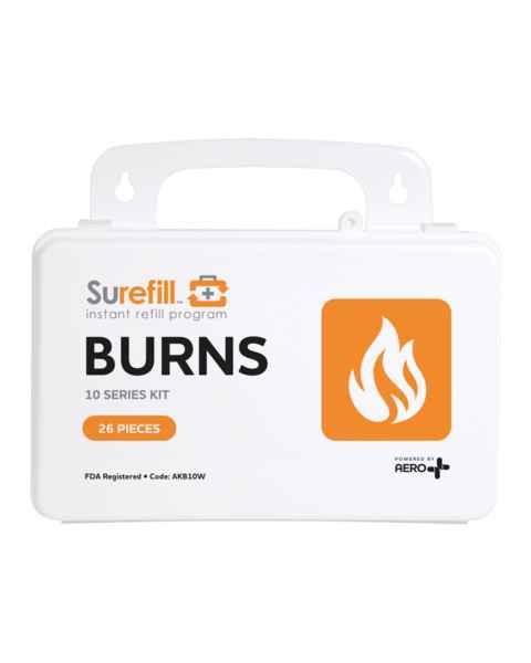 AERO Healthcare AKB10W SureFill® 10 Series Burn Kit, Weatherproof - Front View