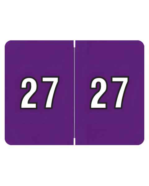 2027 Year Labels - DataFile Compatible AL8800 Series - Size 15/16