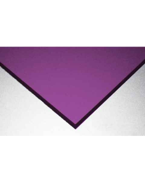 Dye 592 Laser Protective Acrylic Sheet - Violet