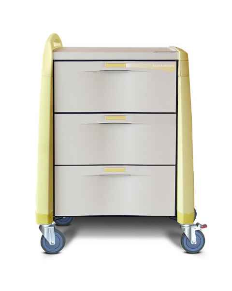 Capsa AM-IS-INT-NOLOK Avalo Isolation Cart - Intermediate Height, No Lock