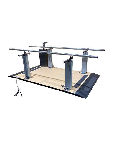 Pivotal Health Solutions AM-TM702 Electric Height Platform Mount Parallel Bars, 84