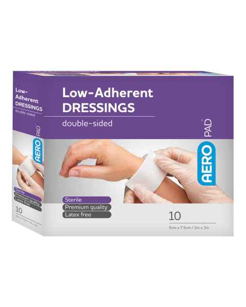 AERO Healthcare APD57510SUS AeroPad™ Low Adherent Dressings - Pack of 10