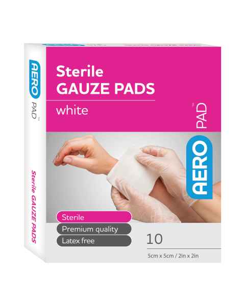 AERO Healthcare APG510SUS AeroPad™ Gauze Pads, 2" x 2" - Pack of 10