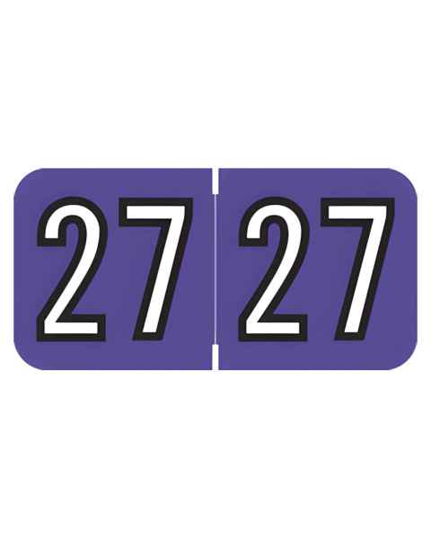 2027 Year Labels - Amerifile Compatible ARYM Series - Size 3/4