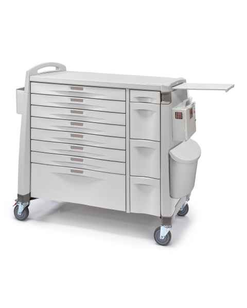 Capsa AVUDXL10-CSHDC-STK Quickship Avalo UDXL Auto-Packaging Medication Cart with 12 Drawers, Key Lock