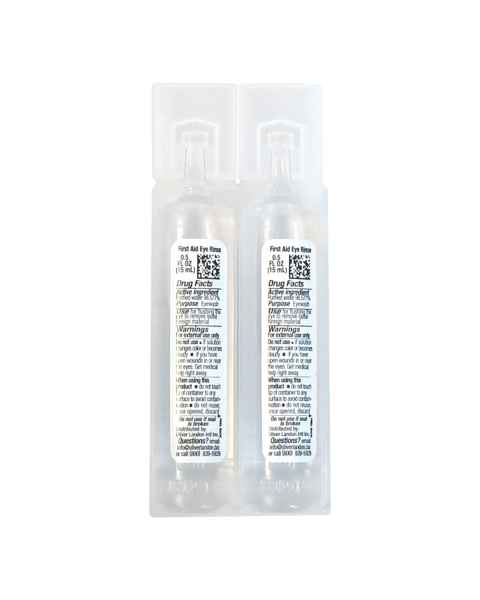 AERO Healthcare AW1000US AeroWash&trade; First Aid Eye Wash - 1/2 oz