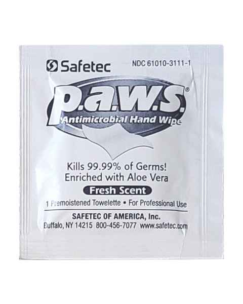 AERO Healthcare AW8200 PAWS Antimicrobial Hand Wipe