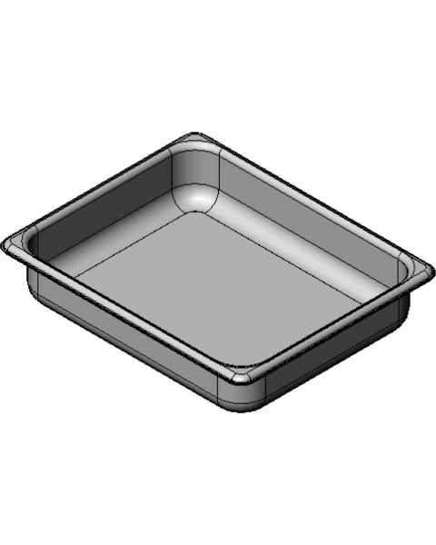 Stainless Steel Treatment Pan