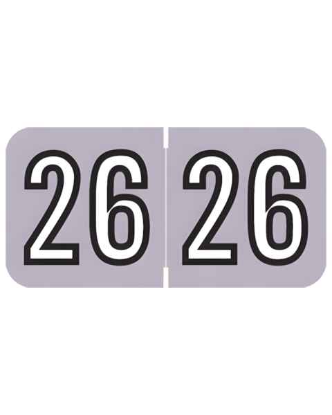 2026 Year Labels - Barkley Compatible BAYM Series - Size 3/4