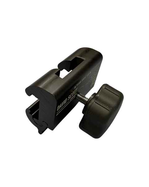 David Scott BD-CO11A QuickClip Blade Rail Clamp - Right Angle