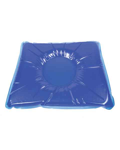 Blue Diamond Gel Head Pillow with Centering Dish